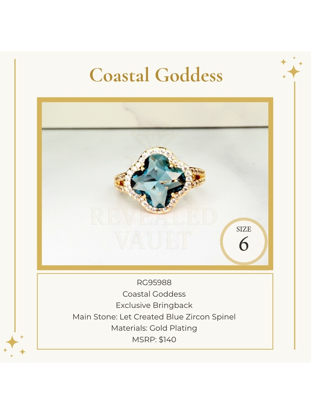 Coastal Goddess - Size 6 - OG